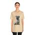 Loving Pug in Watercolor - Short Sleeve Tee
